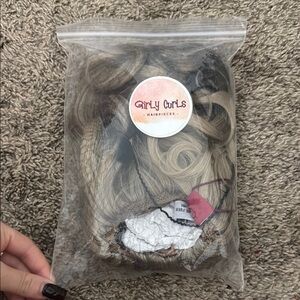 Blonde Highlighted Hairpiece